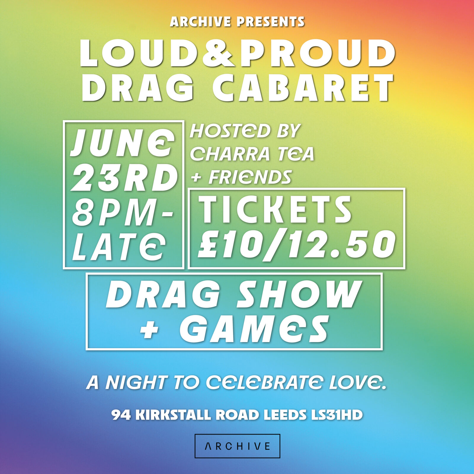 Drag Cabaret with Charra Tea