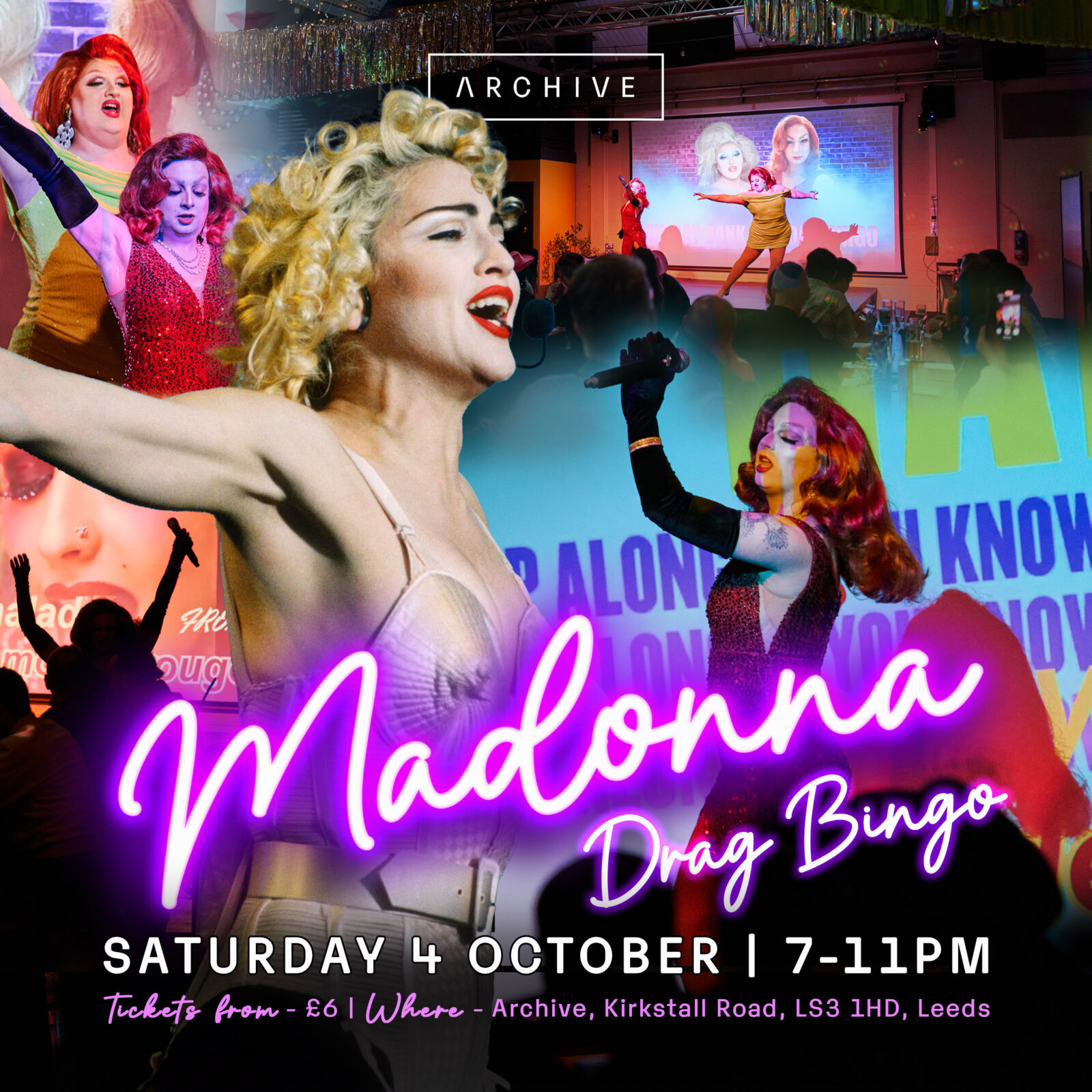 Madonna Drag Bingo!