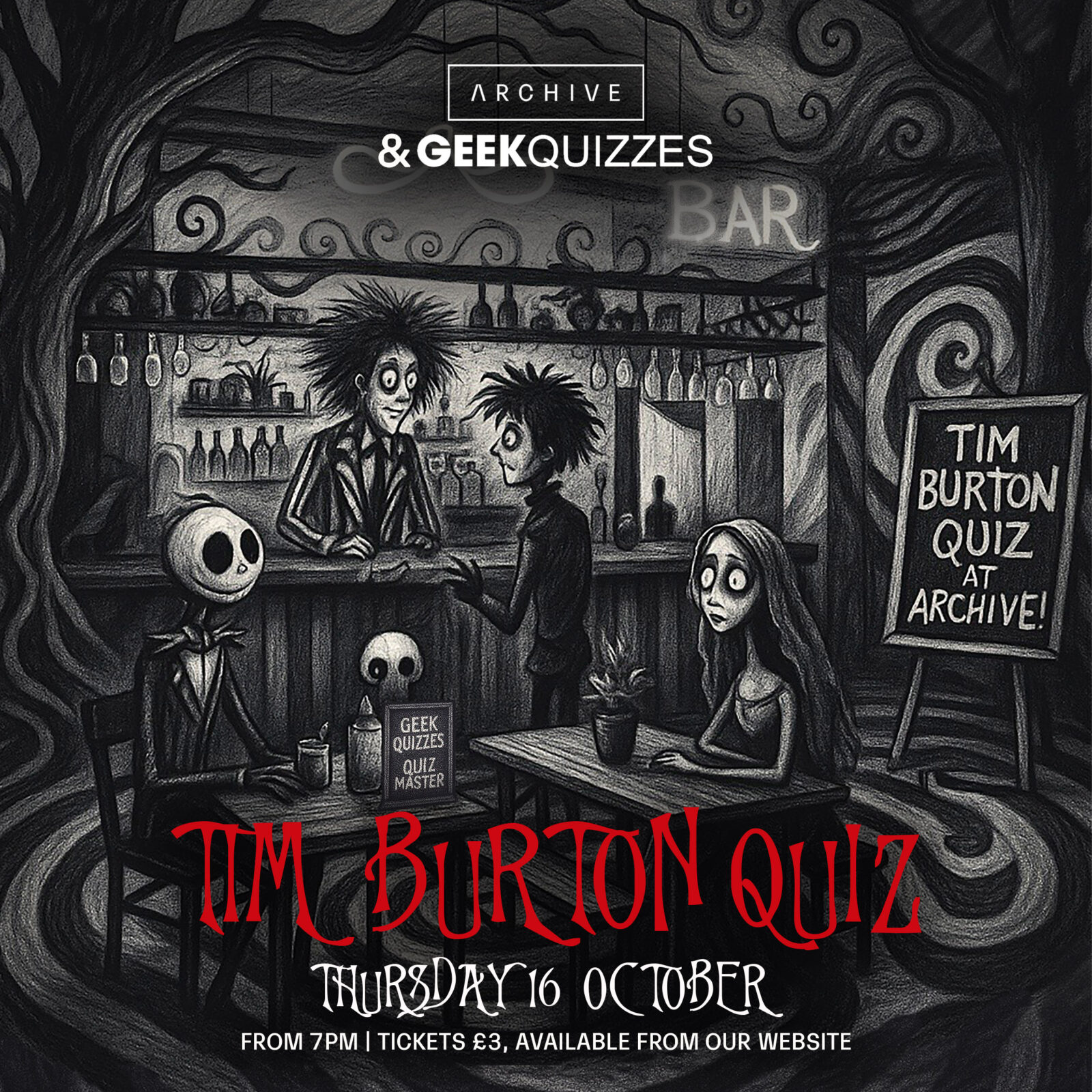 Geek Quizzes: Tim Burton Quiz