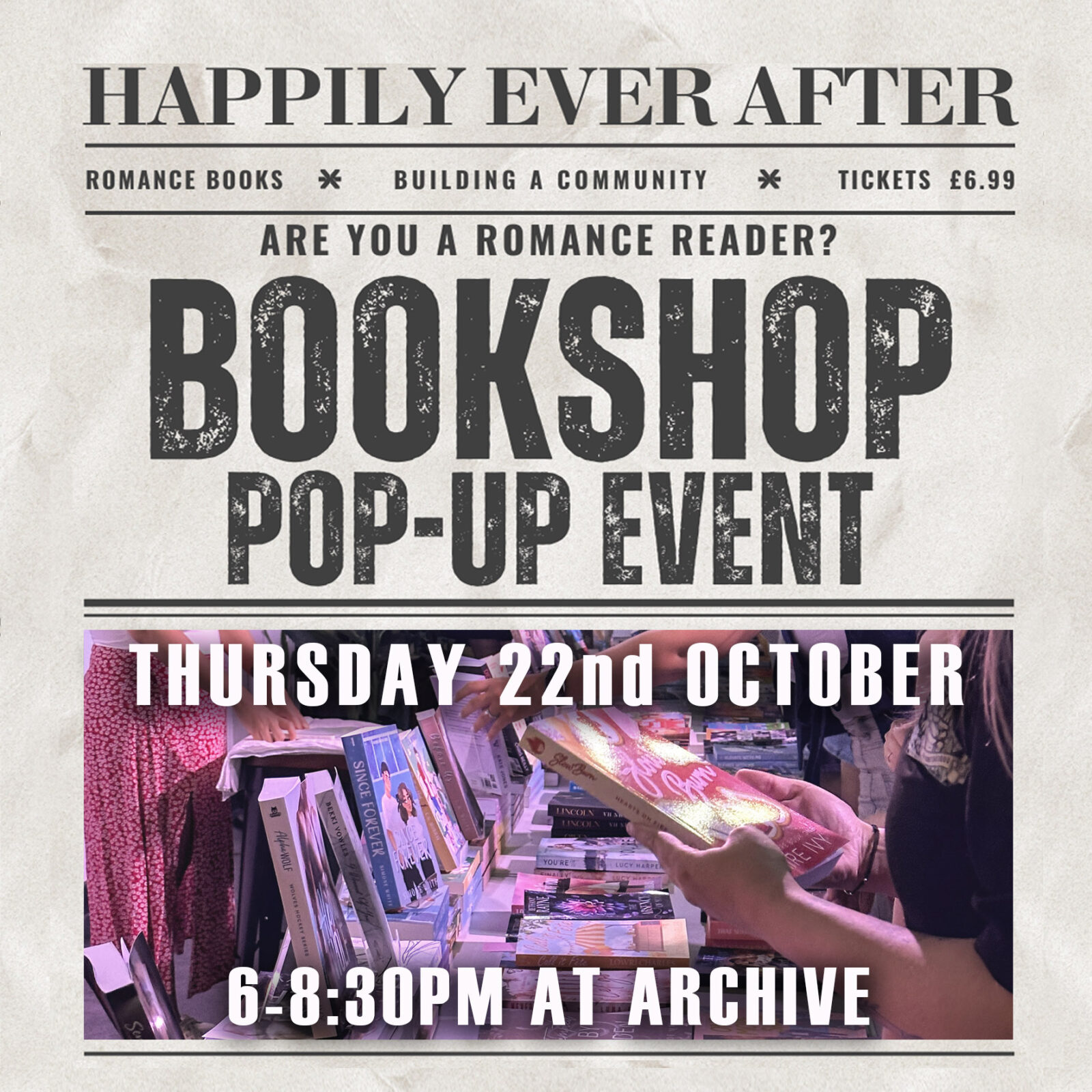 HEA: Bookshop Popup