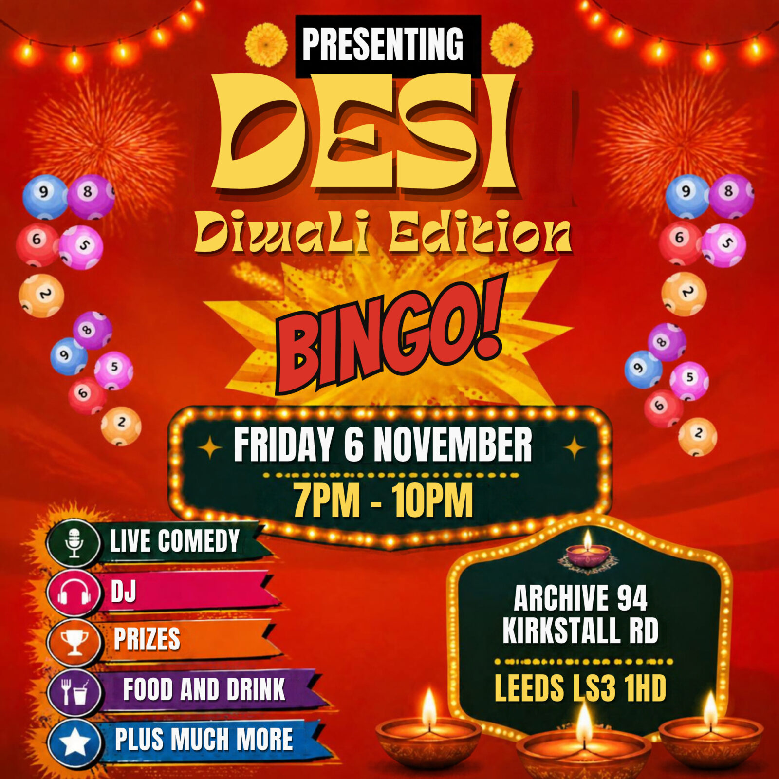 Desi Bingo: Diwali Edition